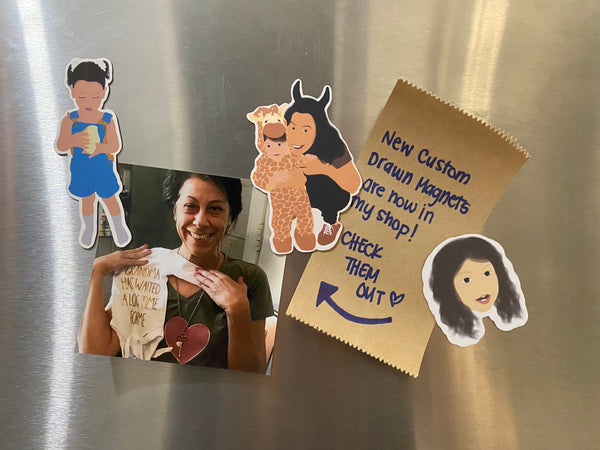 CUSTOM MAGNETS | FACE OR FULL BODY