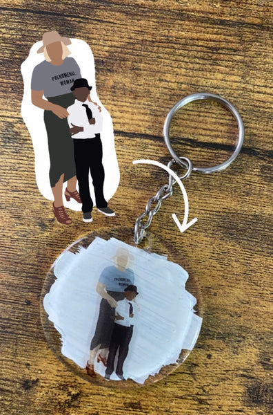 CUSTOM PICTURE KEYCHAINS | SIMPLE