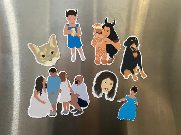 CUSTOM MAGNETS | FACE OR FULL BODY