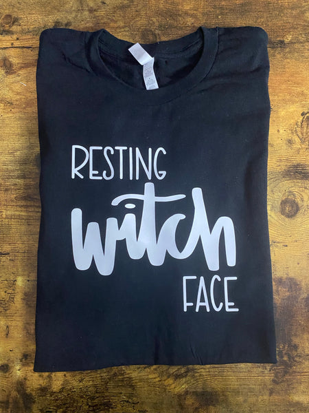 RESTING WITCH FACE UNISEX SHIRT